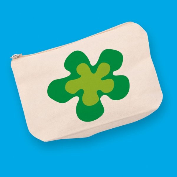 Reißverschlusstasche, 12x8 cm, 100 % Baumwolle Reißverschlusstasche, 12x8 cm, 100 % Baumwolle