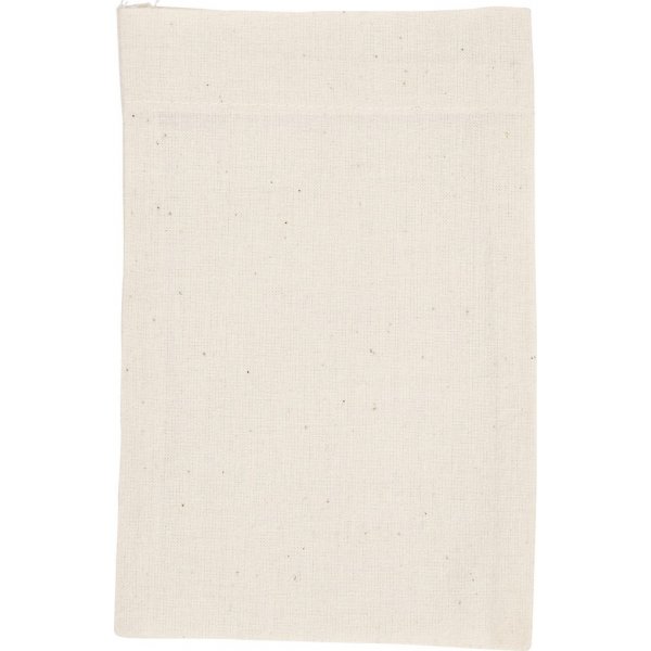 Baumwolltaschen - hell natur - 15 x 20 cm - 4 Stk