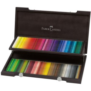 Buntstifte Polychromos Holzbox - 120 Bleistifte Buntstifte Polychromos Holzbox - 120 Bleistifte