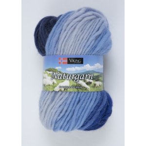 Wikingergarn Naturgarn 50g - Multiblau (623) Wikingergarn Naturgarn 50g - Multiblau (623)