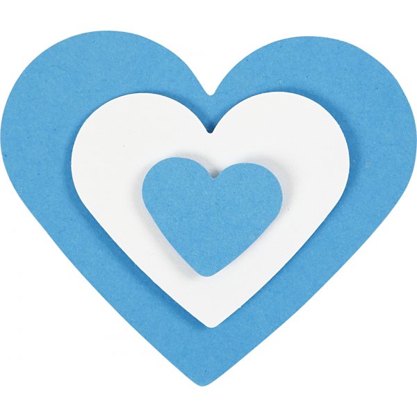 Schicht-auf-Schicht-Stanzer - Breite Herzen - 3 Stk Schicht-auf-Schicht-Stanzer - Breite Herzen - 3 Stk