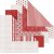 Origamipapier - rot/weiß - 15 x 15 cm - 50 Blatt Origamipapier - rot/weiß - 15 x 15 cm - 50 Blatt