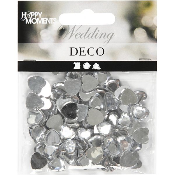 Strasssteine - Silber - 10 mm - 150 Stk Strasssteine - Silber - 10 mm - 150 Stk