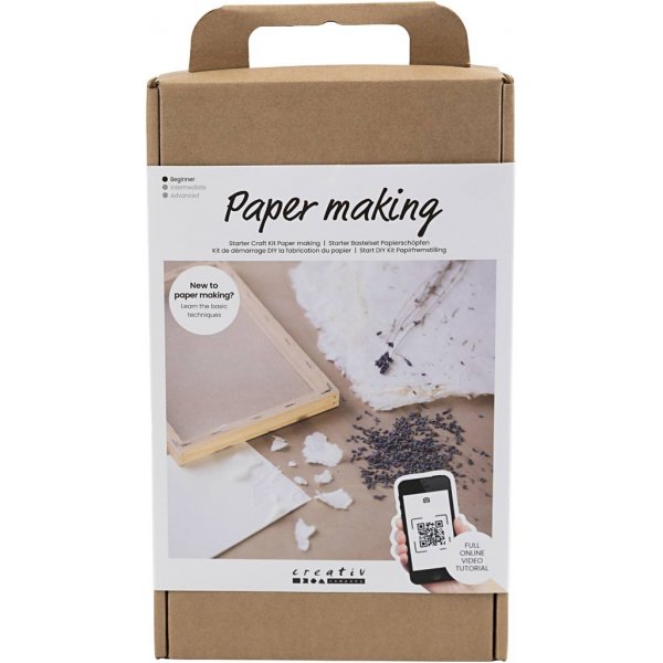 Beginnen Sie mit dem DIY-Kit zur Papierherstellung Beginnen Sie mit dem DIY-Kit zur Papierherstellung
