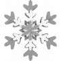 Schicht-auf-Schicht-Stanzer - Schneeflocke - 3 Stk