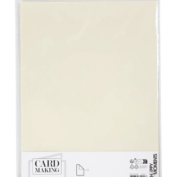 Pergamentpapier - Cremewei� - A4 - 100 g - 10 Blatt
