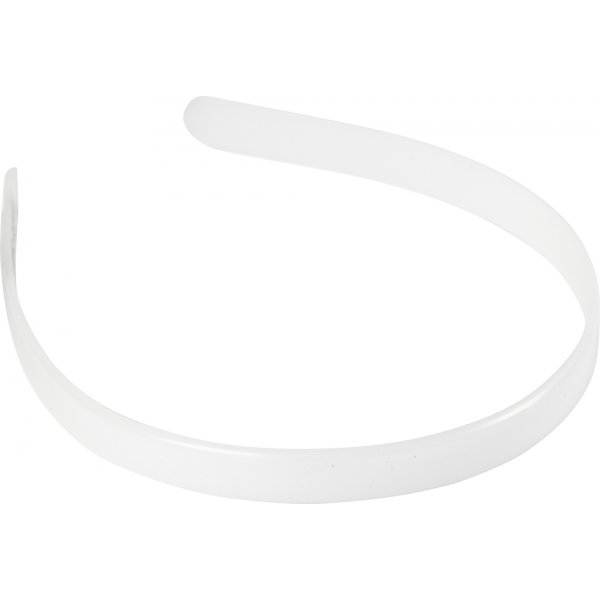 Diadem - 13 mm - weiß - 5 Stk Diadem - 13 mm - weiß - 5 Stk