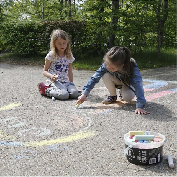 Straßenmalstifte - gemischte Farben - 50 Stk Straßenmalstifte - gemischte Farben - 50 Stk