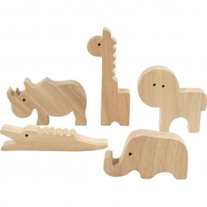 Holztiere Safari 3-14,5 cm 10 Stück Holztiere Safari 3-14,5 cm 10 Stück