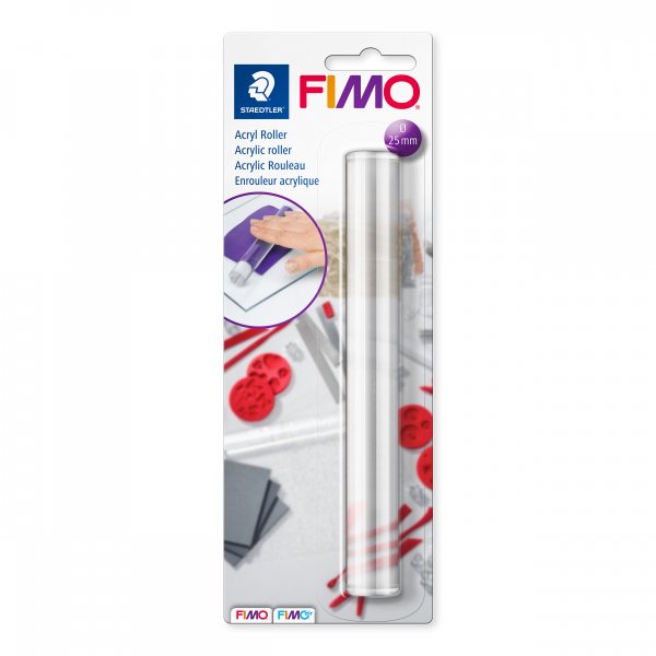 Fimo Acryl-Nudelholz f�r Ton