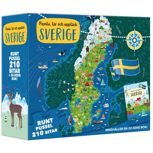 Rtselbuch - Rtseln, lernen und entdecken Sie Schweden