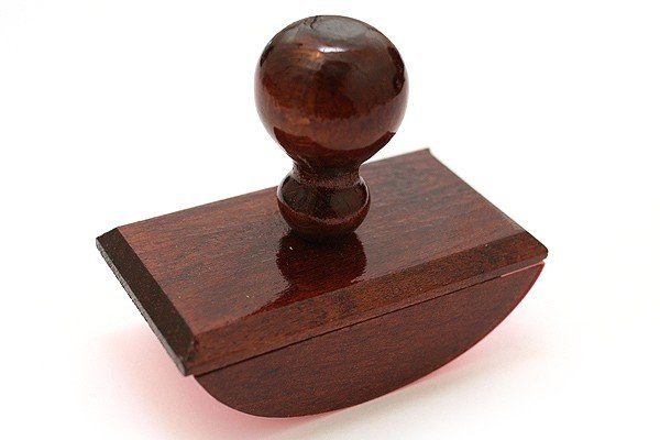 Schreibunterlage mit Holzgriff