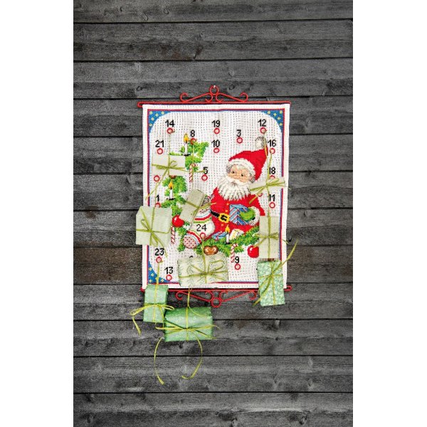 Stickset Kalender - Weihnachtsmann Stickset Kalender - Weihnachtsmann