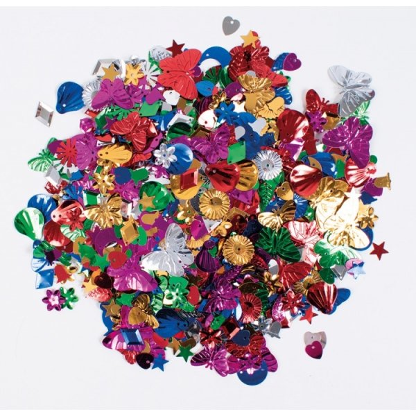 Paillettenmischung Naturmotiv - 100 Gramm