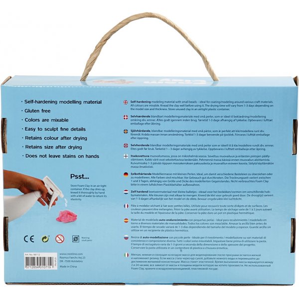 Foam Clay Geschenkbox - gemischte Farben