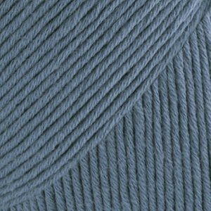 DROPS Safran Uni Color Garn - 50 g - Jeansblau (06) DROPS Safran Uni Color Garn - 50 g - Jeansblau (06)