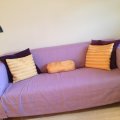 Kundenbild Saphir - Hellinne - 100 % Leinen - Farbcode: 723 - Lavendel - 150 cm