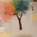 Kundenbild Leinwandplatte 20 x 20 cm / 3 mm - bespannt