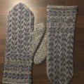 Kundenbild DROPS Alpaca Uni Color Garn - 50 g - Lila/Grau/Blau (4305)