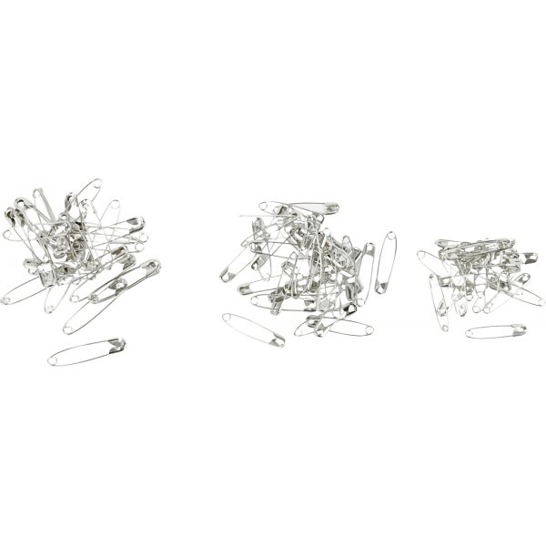 Sicherheitsnadeln - Silber - 600 Stk Sicherheitsnadeln - Silber - 600 Stk