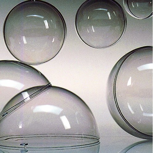 Kunststoffkugel - glasklar teilbar (PS) Kunststoffkugel - glasklar teilbar (PS)