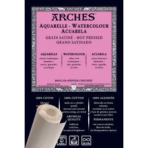 Aquarellpapier Heißgepresste Rollbögen 356 g - 9 m x 130 cm Aquarellpapier Heißgepresste Rollbögen 356 g - 9 m x 130 cm
