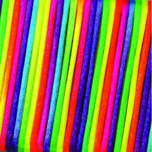 Webgarn Satin - Regenbogenfarbe Webgarn Satin - Regenbogenfarbe