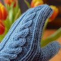 Kundenbild DROPS Big Merino Mix Garn - 50 g - Vergissmeinnicht (06)