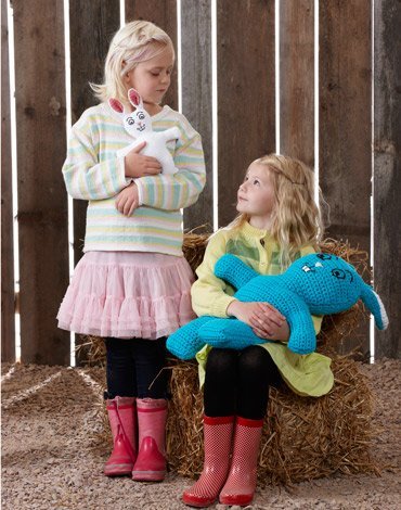 Häkelanleitung - Gehäkelte Hasen in drei Größen Häkelanleitung - Gehäkelte Hasen in drei Größen