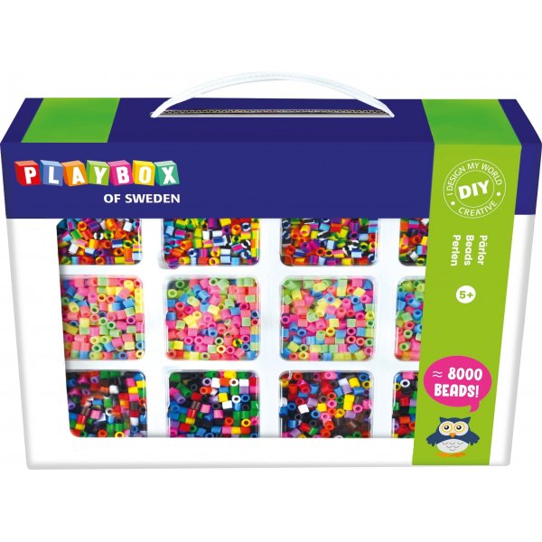 Die Perle 12 Farben Pastell & gestreift Die Perle 12 Farben Pastell & gestreift