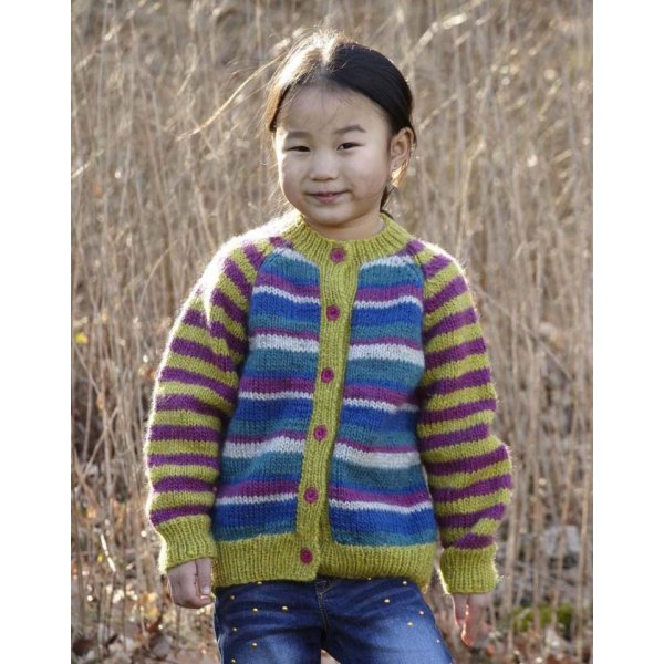 Strickmuster - Strickjacke (fr Jungen und Mdchen)