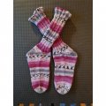 Kundenbild Wikingergarn Raggen 150g - Rosa/Grau/Natur (762)