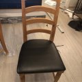 Kundenbild Nappalederimitat Schwarz - 140 cm