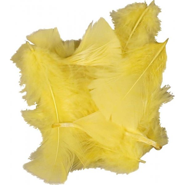 Daunen - gelb - 50 g