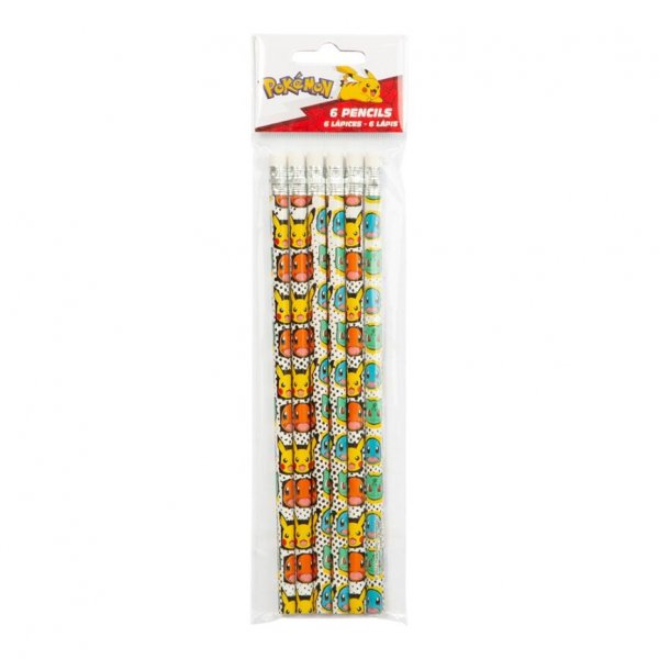 Pokemon - Bleistifte 6er-Pack