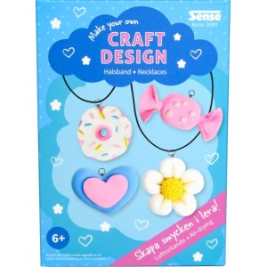 Schmuckset aus Ton - Halskette selbst gestalten Schmuckset aus Ton - Halskette selbst gestalten