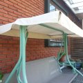 Kundenbild Markisenstoff und Dekostoff Toldo Cremeweiß - 160 cm
