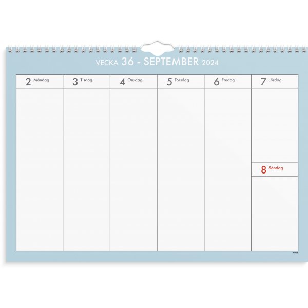 Wandkalender 24/25 - Wochenplan Wandkalender 24/25 - Wochenplan