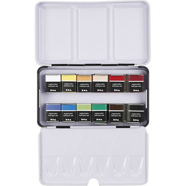 Art Aqua Aquarellfarben - Standardfarben - 12 Stk Art Aqua Aquarellfarben - Standardfarben - 12 Stk