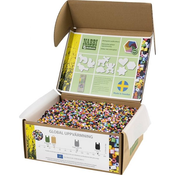 NABBI BioBeads - Standardfarben - mittel - 55000 Stk