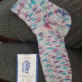 Kundenbild Merino Raggi 100g - Flieder und dunkle Minze