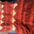 Kundenbild DROPS Alpaca Mix Garn - 50 g - Orange Melange (2925)