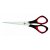 Universalschere für Linkshänder 16 cm - schwarz / rot Universalschere für Linkshänder 16 cm - schwarz / rot