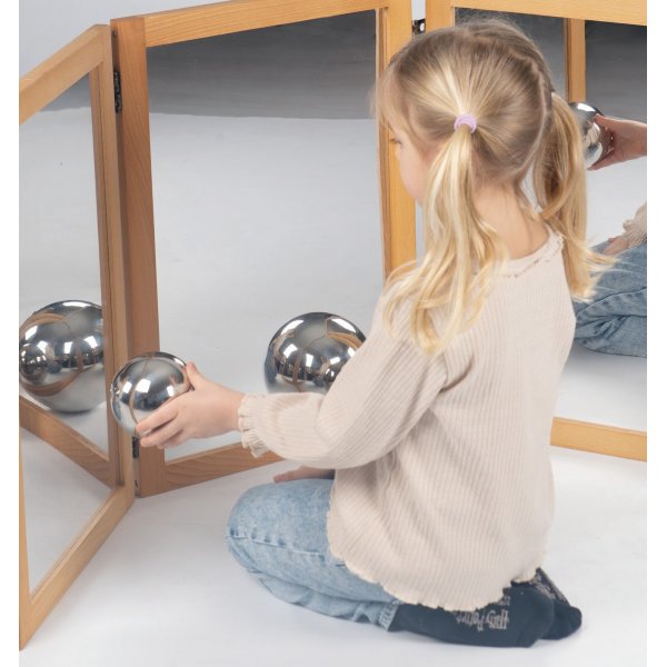 Sensorische Spiegelkugeln 4 Stk Sensorische Spiegelkugeln 4 Stk