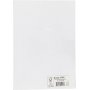Farbiger Karton - wei - A4 - 180 g - 20 Blatt
