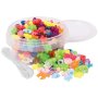 Perlen im Glas - Perlenmix-Figuren - 250 Stk