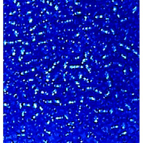 Rocailleperlen silbern gefüttert - blau Rocailleperlen silbern gefüttert - blau