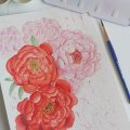 Kundenbild Aquarellblock, geklebt, grobe Hainbögen, 300 g - 23 x 31 cm