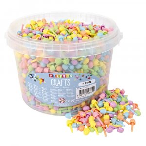 Farbmosaik Pastell Ø 10 mm - ca. 2700 Stück (1 kg) Farbmosaik Pastell Ø 10 mm - ca. 2700 Stück (1 kg)