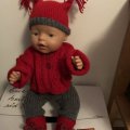 Kundenbild Black Sheep Freja Garn 50g - Tomatenrot (245)